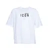 Dsquared2 White Cotton T-shirt With Dsq2 Logo