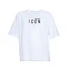 Dsquared2 White Cotton T-shirt With Dsq2 Logo
