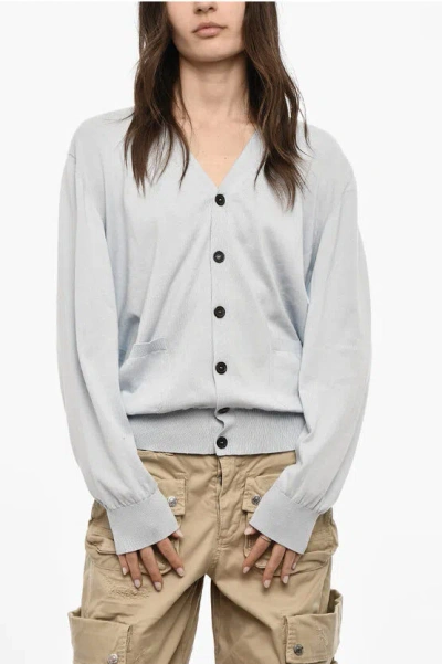 Dsquared2 Cotton Lightweight V-neck Cardigan