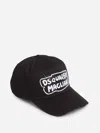 Dsquared2 X Magliano Logo Baseball Cap In Black