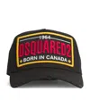 Dsquared2 Baseball Cap With Logo Patch In Navy