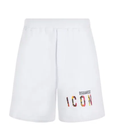DSQUARED2 DSQUARED2 LOGO PRINTED SHORTS