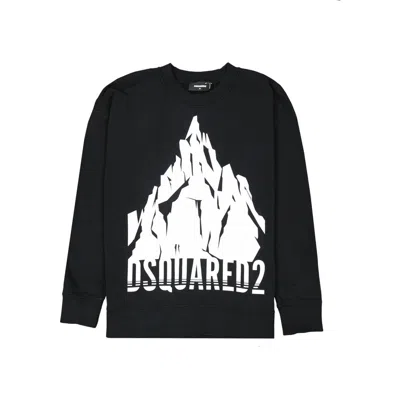 DSQUARED2 COTTON LOGO SWEATSHIRT