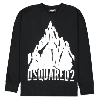 DSQUARED2 COTTON LOGO SWEATSHIRT