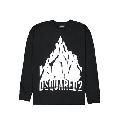 DSQUARED2 COTTON LOGO SWEATSHIRT