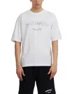 Dsquared2 Dsquared Men Printed T-shirt In White