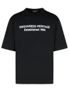 Dsquared2 Short-sleeved T-shirt In Black