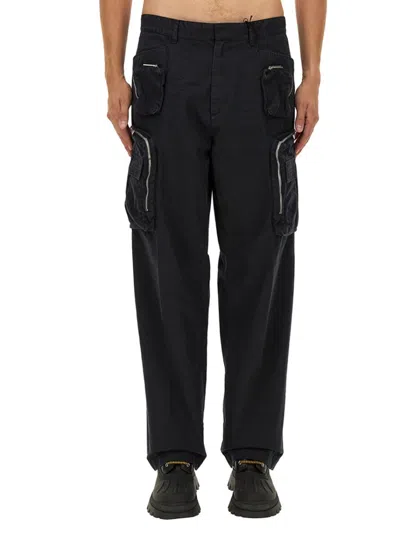 Dsquared2 Cotton Pants In Black