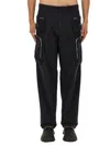Dsquared2 Black Relaxed Cargo Pants In Black