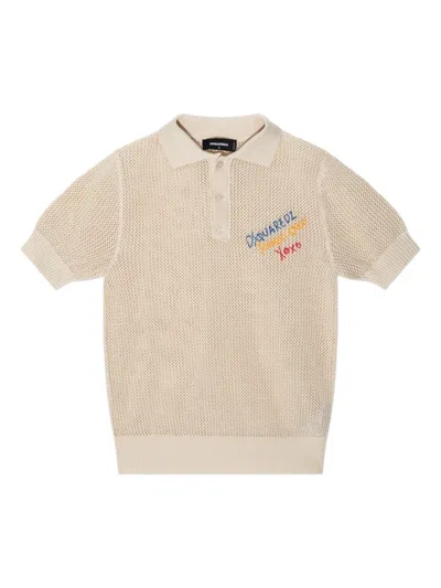 Dsquared2 Kids' Cotton Polo Top