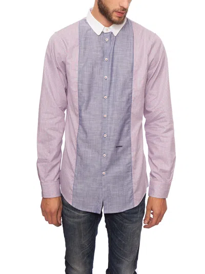 Dsquared2 Cotton Popeline Shirt In Gray