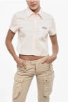 Dsquared2 Cotton Poplin Shirt With Breast Pocket
