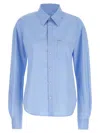 Dsquared2 Cotton Poplin Shirt With Classic Collar