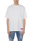 Dsquared2 Cotton Printed T-shirt In White
