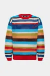 Dsquared2 Cotton Pullover In Multi