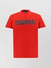 DSQUARED2 COTTON RIBBED CREW NECK T-SHIRT