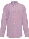 Dsquared2 Cotton Shirt In Red