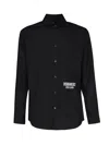 DSQUARED2 DSQUARED2 COTTON SHIRT WITH CONTRASTING COLOR LOGO