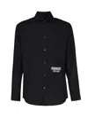 Dsquared2 D2 Headquarter Dropped Shoulder Shirt In Black
