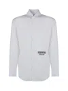 DSQUARED2 COTTON SHIRT WITH CONTRASTING COLOR LOGO