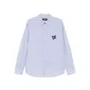 Dsquared2 Summer Lovers Oversized Striped Cotton Shirt