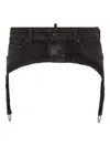 Dsquared2 Cotton Shorts In Black