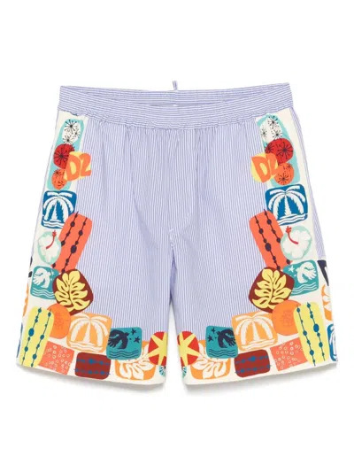 DSQUARED2 DSQUARED2 COTTON SHORTS