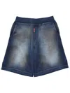 Dsquared2 Cotton Shorts In Blue
