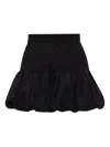 Dsquared2 Ruffle Skirt In Black