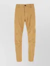 Dsquared2 Cotton Stretch Chino Pants In Brown