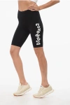 Dsquared2 Cotton Stretch Cycling Shorts With Side Logo