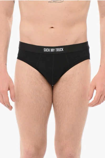 Dsquared2 Cotton Suck My Truck Slip