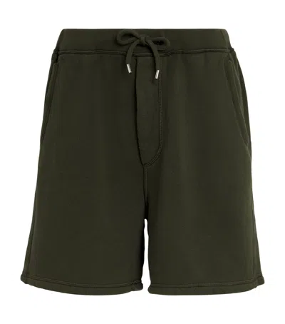 Dsquared2 Cotton Sweat Shorts In Green