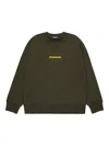 Dsquared2 Cotton Sweatshirt In Green