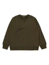 Dsquared2 Cotton Sweatshirt In Black
