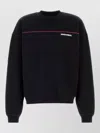 Dsquared2 Cotton Sweatshirt Crew Neck Long Sleeves In Black
