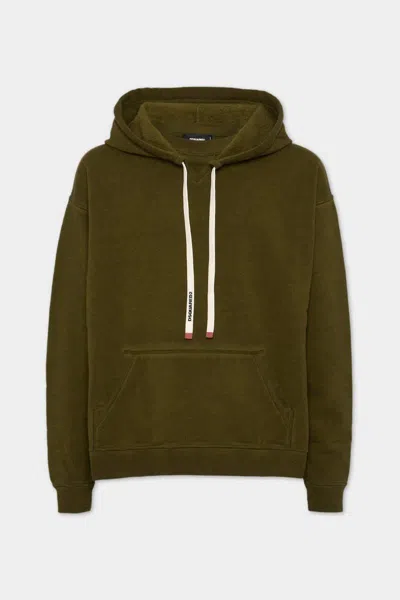 Dsquared2 Cotton Sweatshirt In Multi