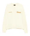 Dsquared2 Cotton Sweatshirt In White