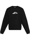 Dsquared2 Dsquared Graphic-stamp Sweatshirt In Black