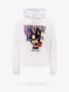 Dsquared2 Men Cotton Sweatshirt With Frontal Print