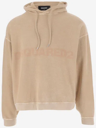 DSQUARED2 DSQUARED2 COTTON SWEATSHIRT WITH LOGO