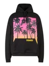 Dsquared2 Dsquared Men Sunrise Print Sweatshirt In Black