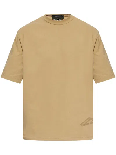 Dsquared2 Cotton T-shirt In 中性色