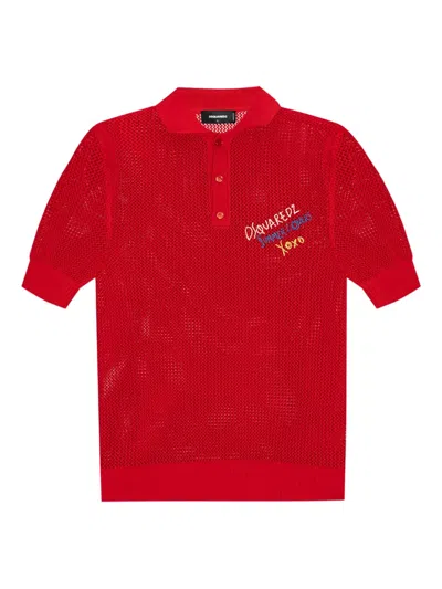 Dsquared2 Cotton T-shirt In Red