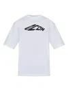 Dsquared2 Cotton Crew Neck T-shirt With Short Sleeves In Regular Fit In White
