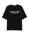 Dsquared2 Short-sleeved T-shirt In Black