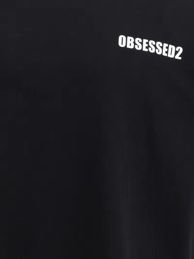 Dsquared2 Cotton T-shirt In Black