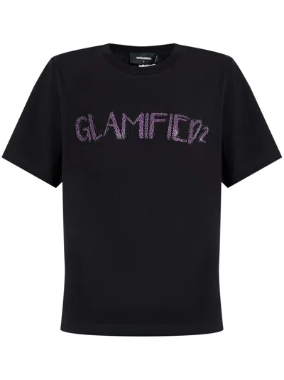 Dsquared2 Cotton T-shirt In Black