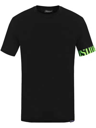 Dsquared2 Cotton T-shirt In Black
