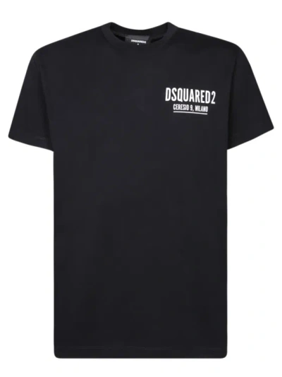 Dsquared2 Cotton T-shirt In Black